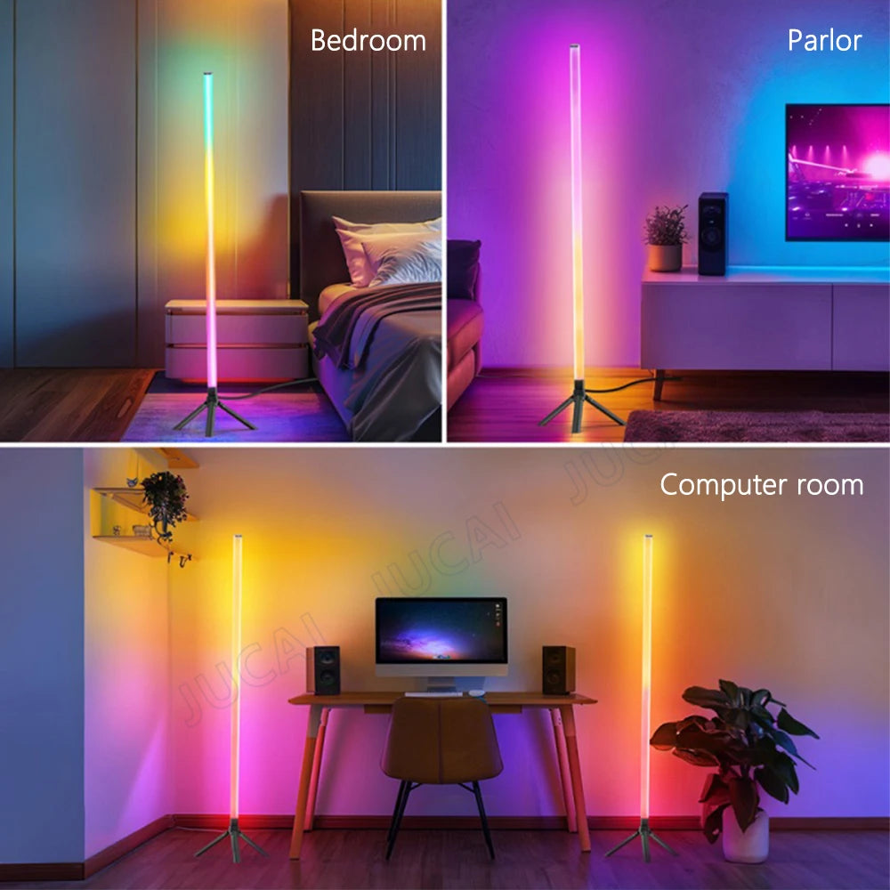 NeonGlow RGB Corner Lamp