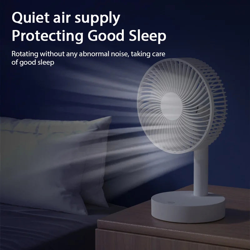 USB Desktop Cooling Fan with Adjustable Airflow