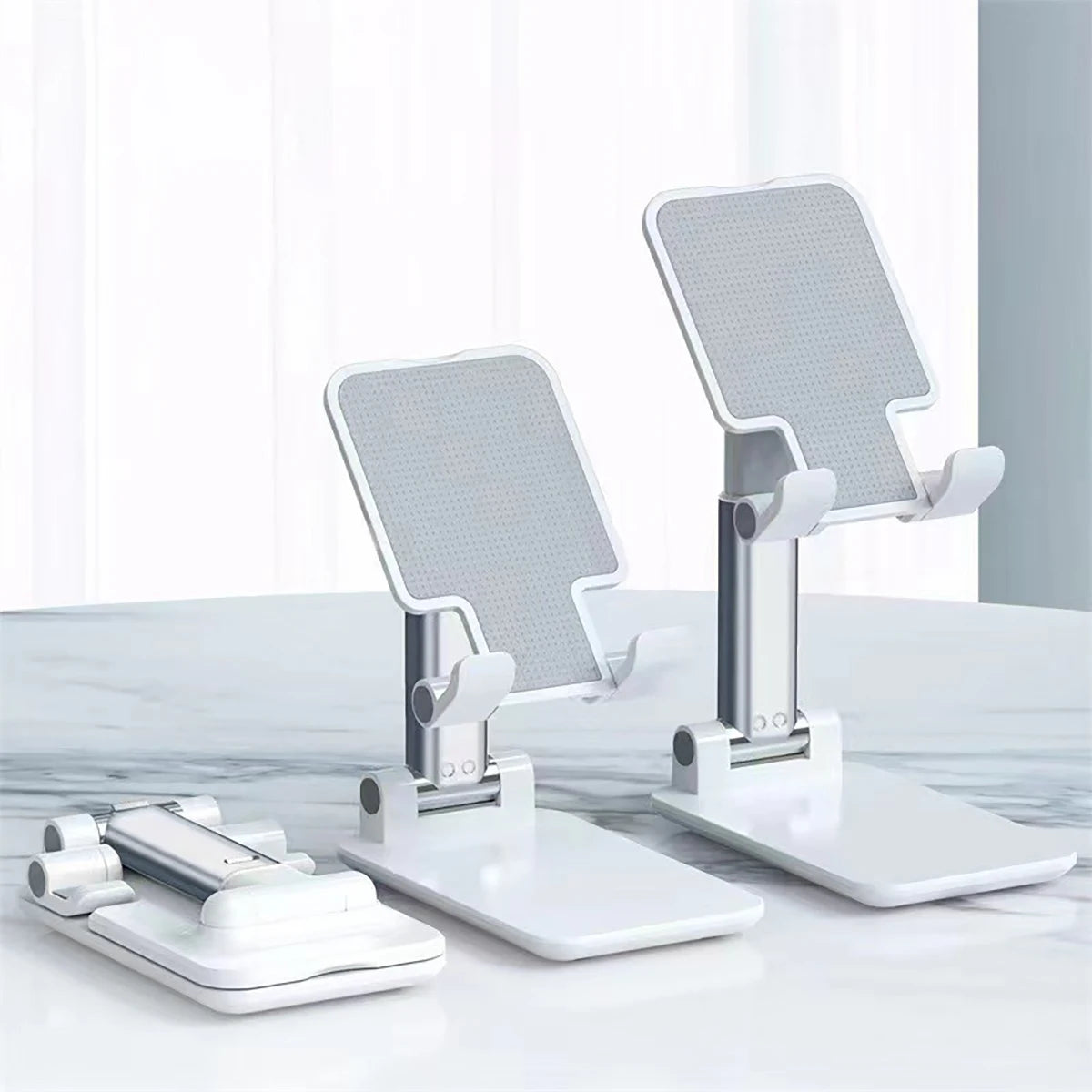 Premium Adjustable Phone Stand – Foldable Desktop Holder