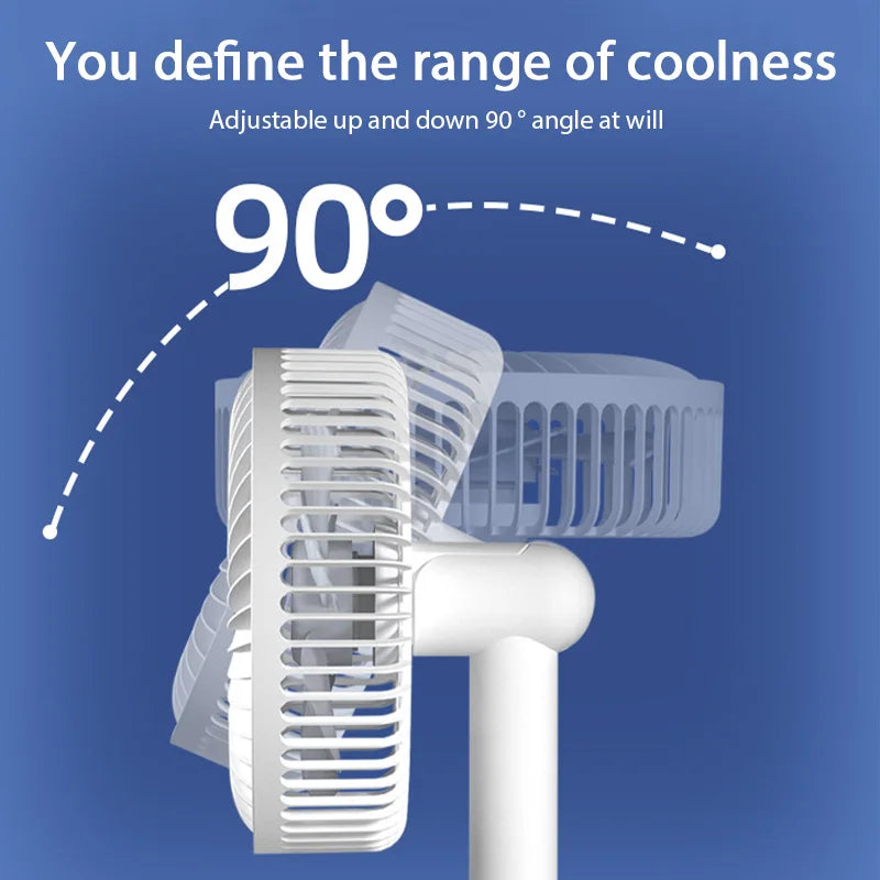USB Desktop Cooling Fan with Adjustable Airflow
