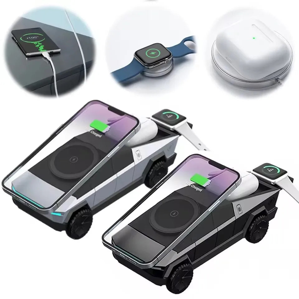 ChargeHub 3-in-1 Wireless Charger