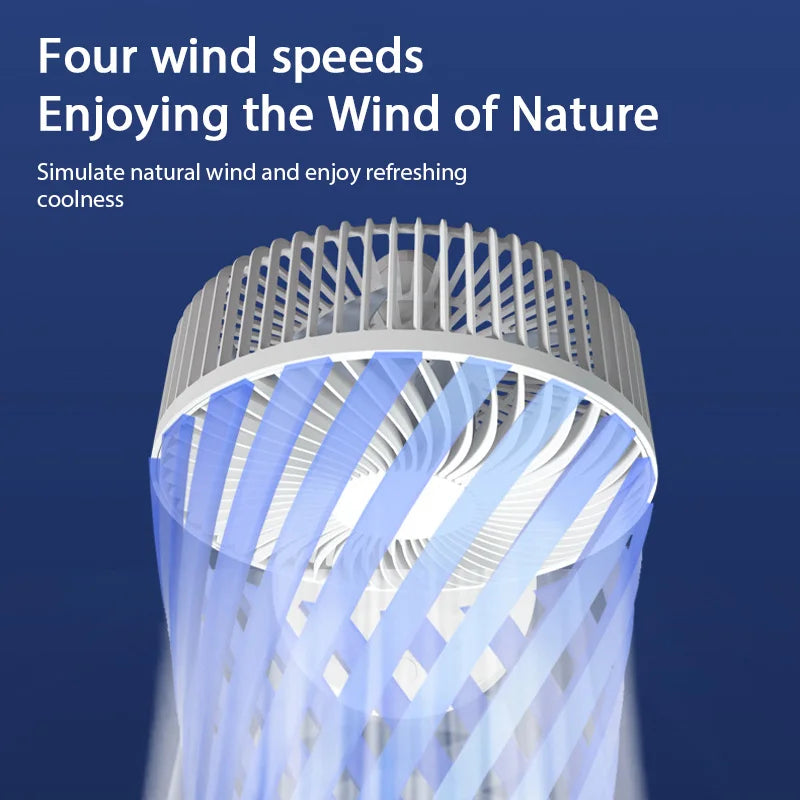 USB Desktop Cooling Fan with Adjustable Airflow
