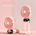 Portable Rechargeable Mini Fan with Digital Display
