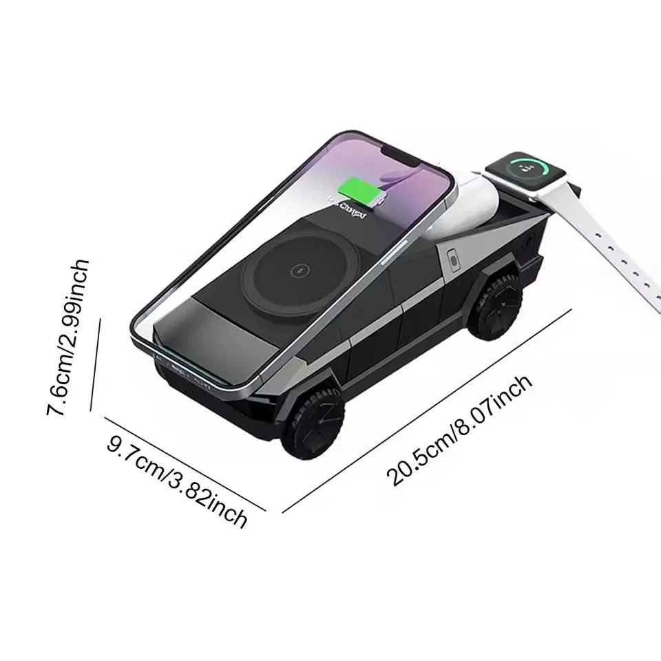 ChargeHub 3-in-1 Wireless Charger