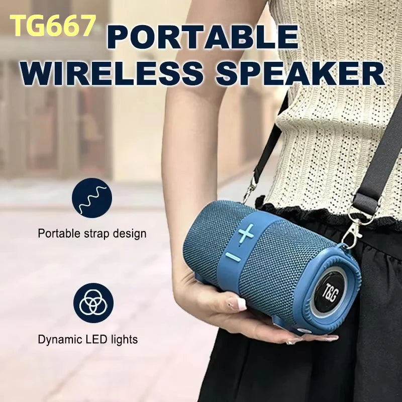 TG667 Portable Wireless Bluetooth Speaker