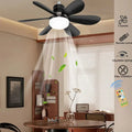 Smart Ceiling Fan Light with Remote Control & Adjustable LED Lighting